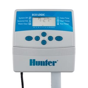 Programador digital elétrico HUNTER 6 vias para electroválvulas