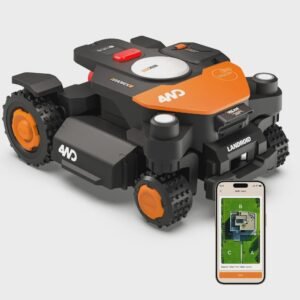 Robô corta-relva ANTHBOT M5 + Garagem sem fio 700 m² Net RTK 4G