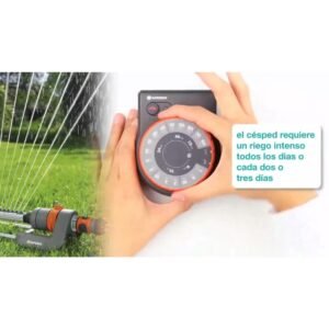 Programador de rega GARDENA Easy 1 via a pilhas
