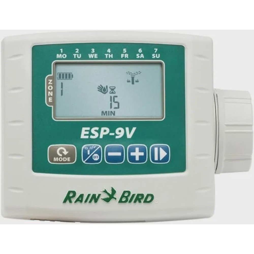 Programador de rega Rain Bird ESP-9V 1 estação a bateria